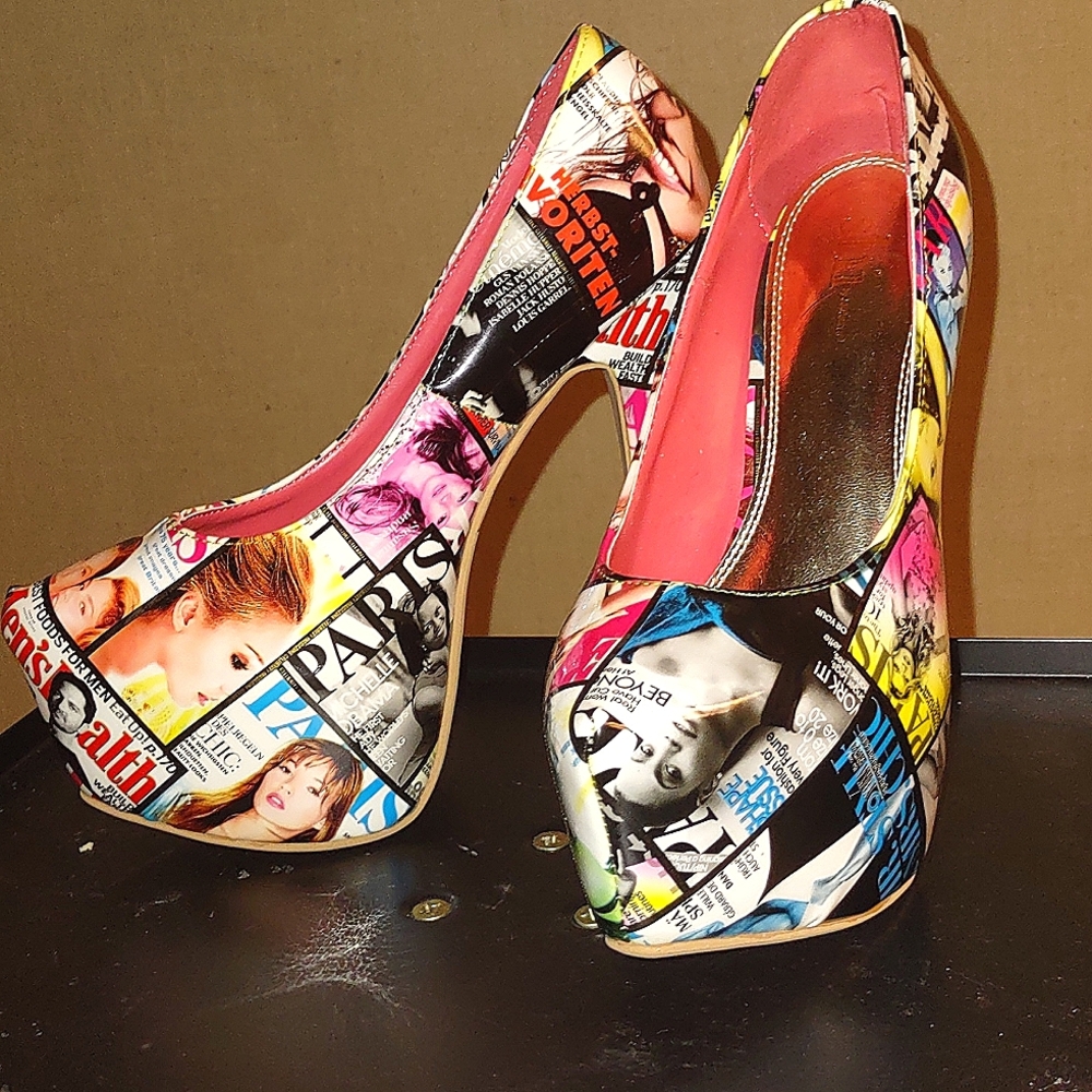 Shi by Journey's Platform Heels, Size 8, New in box